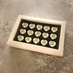 Gjafaaskja með 15 molum