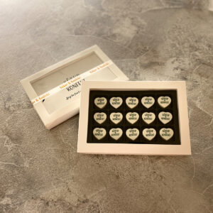 Gjafaaskja með 15 molum