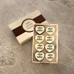 Gjafaaskja með 8 molum